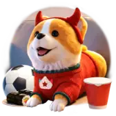 Red Devil Corgi