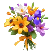 First-day bouquet