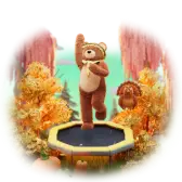 Trampoline Teddy