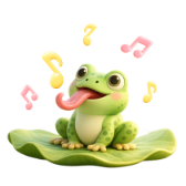 Singing Frog gift