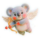 Cupid Koala gift