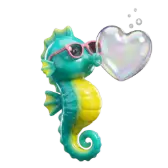 Seahorse TikTok gift