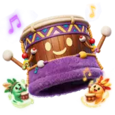 Fuzzy Drum TikTok gift