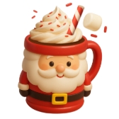 Santa Cocoa gift