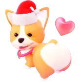 Holiday Corgi