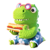 Tiny Diny Hotdog gift