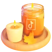 Fall Candle TikTok gift