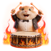Drum Hamster gift