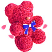 Rose Bear gift