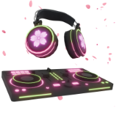 Sakura-style DJ gift
