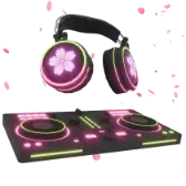 Sakura-style DJ TikTok gift