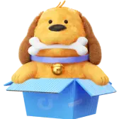 Golden Retriever TikTok gift