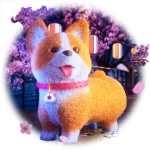 Corgi and Night Cherry gift