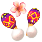 Beach Maracas gift