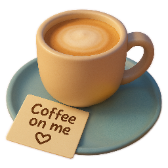 Coffee on me gift