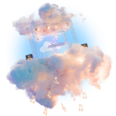 Cloud DJ gift