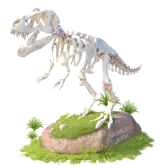 T-Rex skeleton pup