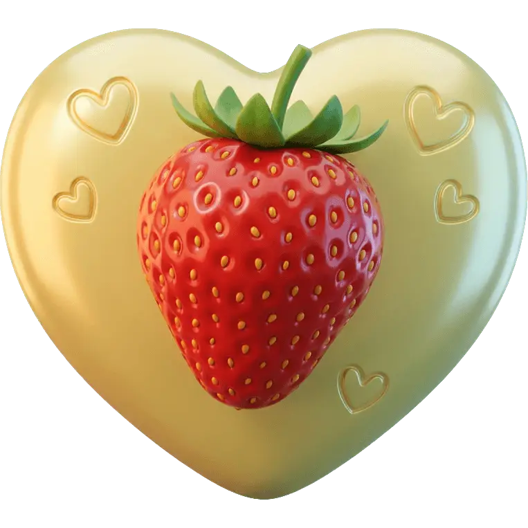 Красная клубника