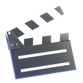 Clapperboard gift