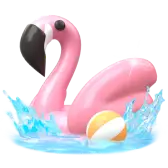 Flamingo Floaty TikTok gift
