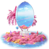 Gương hoa nở