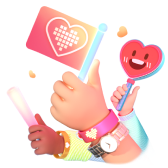 Hands Up gift