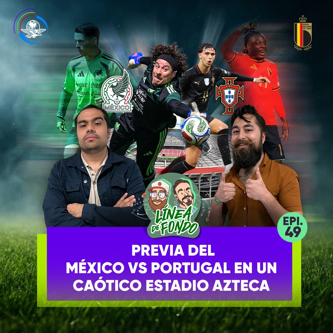 ¡Acompáñanos en #LíneaDeFondo!

? Previa del juego amistoso entre México y Portugal en el renovado Estadio Azteca
⚽️ Selecciones favoritas a clasificar al Mundial vía repechaje