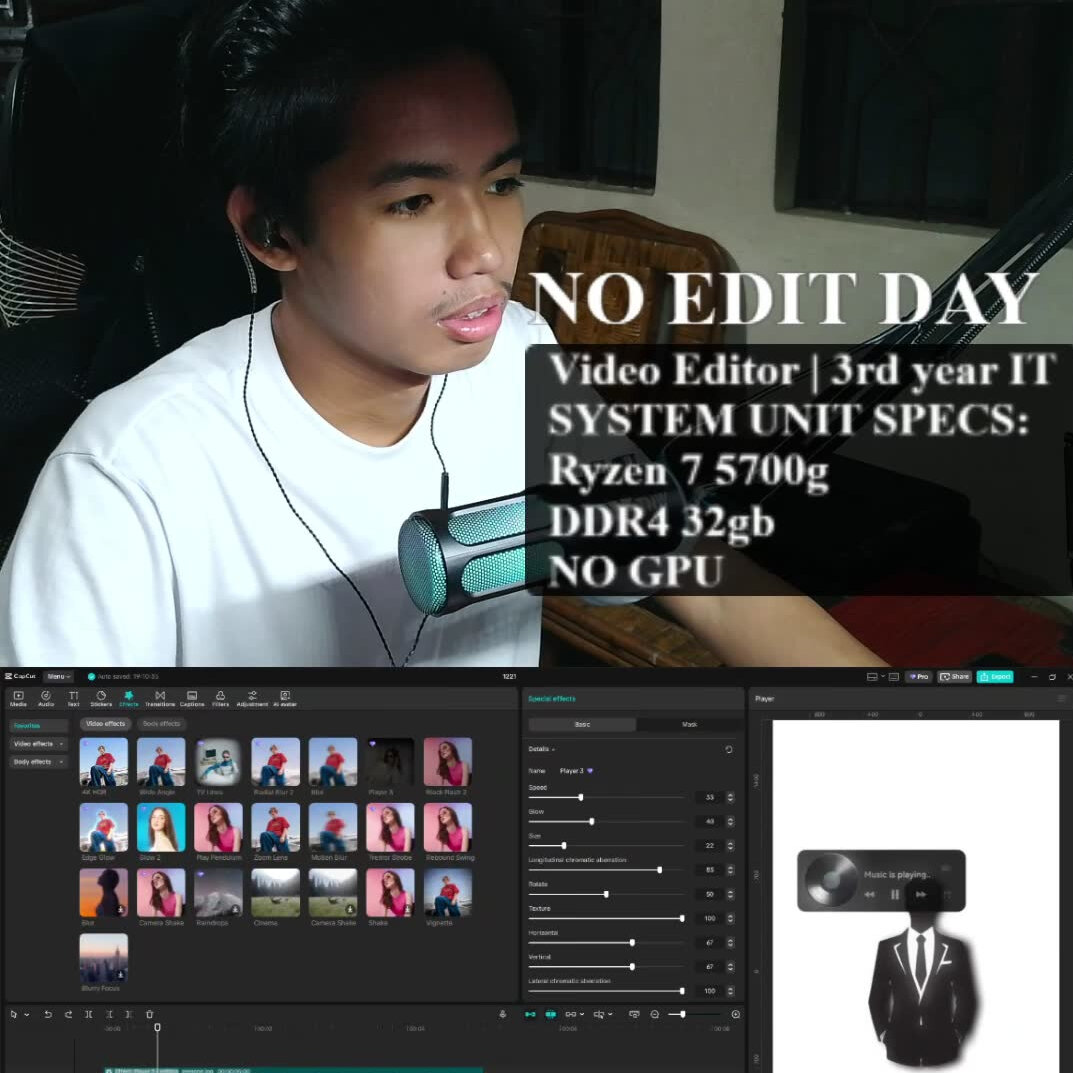 Jaycob | Video Editor (@jaycobvisuals) is LIVE - TikTok LIVE