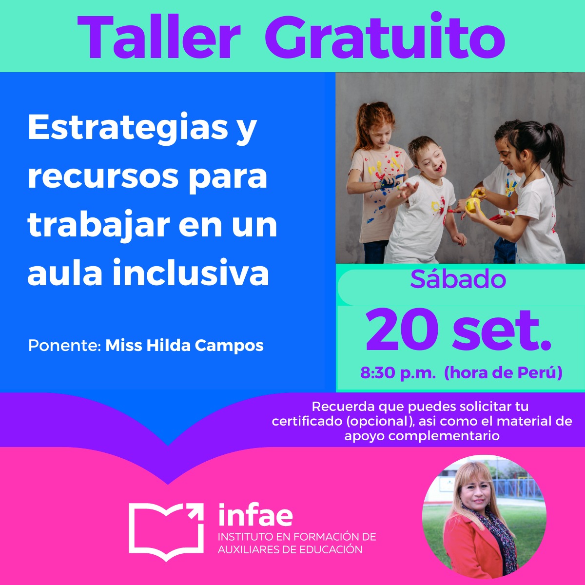 INFAE-Auxiliar de Educación (@infaeauxiliar) is LIVE - TikTok LIVE