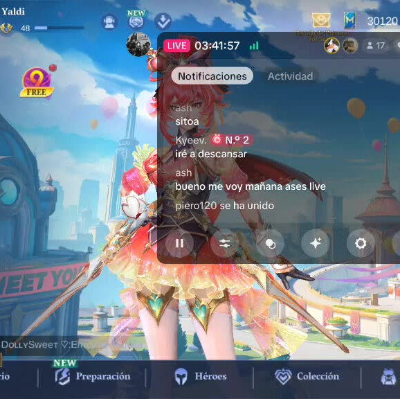 Yaldi ♥️ (@yaldivg) is LIVE - TikTok LIVE